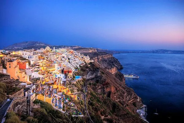 Grecja | Piękna grecka wyspa Santorini w całej okazałości