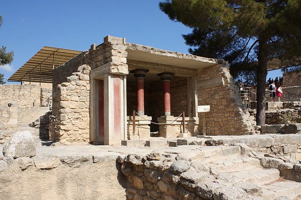 Grecja | Pałac w Knossos