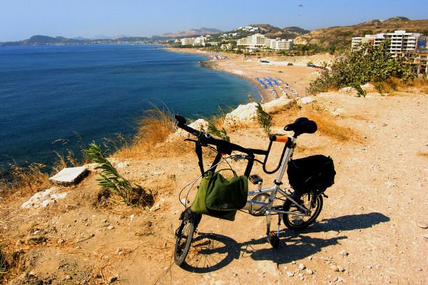 Grecja | Wycieczka rowerowa po Faliraki i okolicy