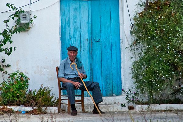 Grecja | Sielankowa codzienność w jesieni życia