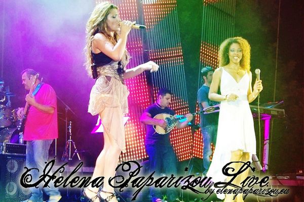 Grecja | Elena Paparizou na koncercie w Salonikach