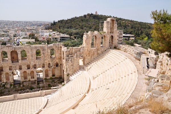 Grecja | Odeon Heroda Attyka
