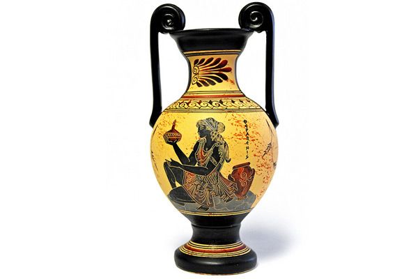 Grecja | Grecka amfora - naczynie do przechowywania wina, oliwy i miodu
