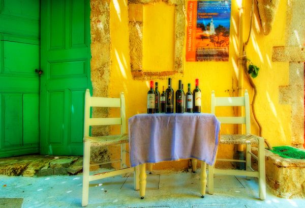 Grecja | Krajobraz z winem greckim