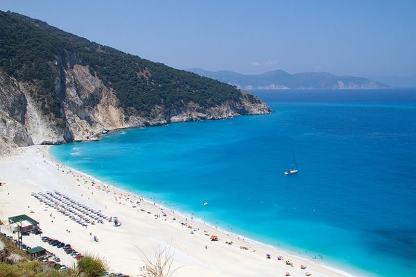 Grecja | Kefalonia - plaża Myrtos