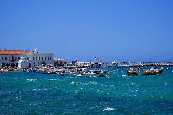 Grecja (Mykonos) | W marcu i kwietniu pogoda może być jeszcze nieco kapryśna