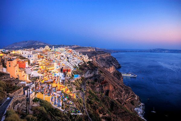 Grecja | Piękna grecka wyspa Santorini w całej okazałości