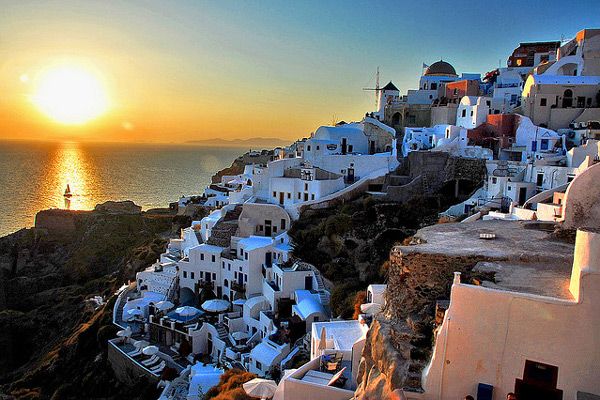 Grecja - Santorini | Najpiękniejsze zachody słońca 