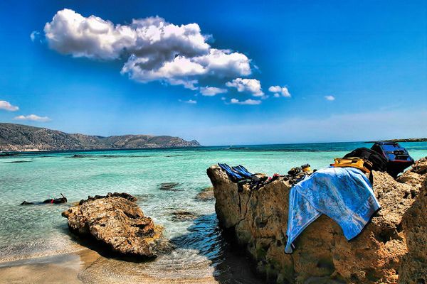 Grecja | Wyspa Elafonissi 