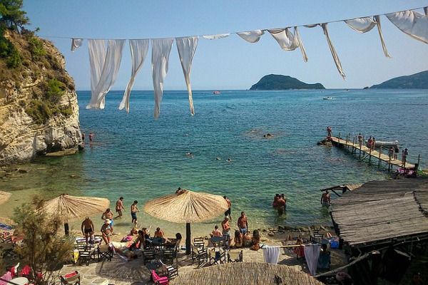 Grecja | Plaża na wyspie Cameo