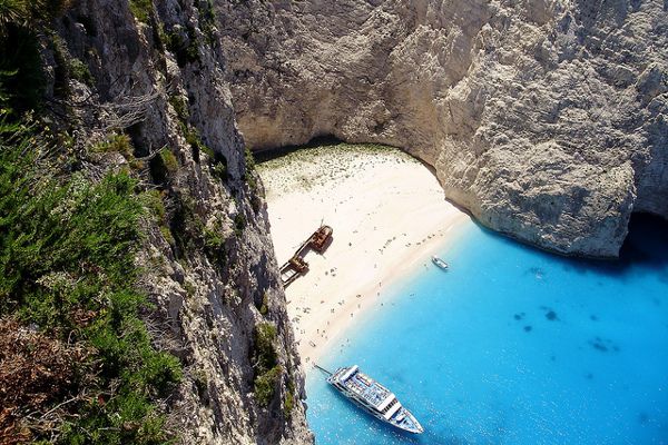 Grecja | Widok na Zatokę Wraku