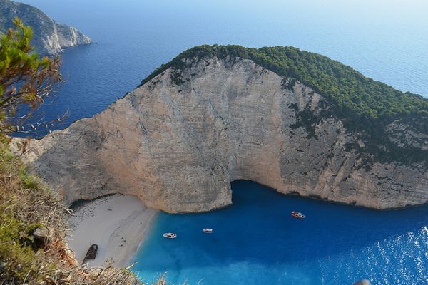 Plaża Navagio - słynna plaża z wrakiem